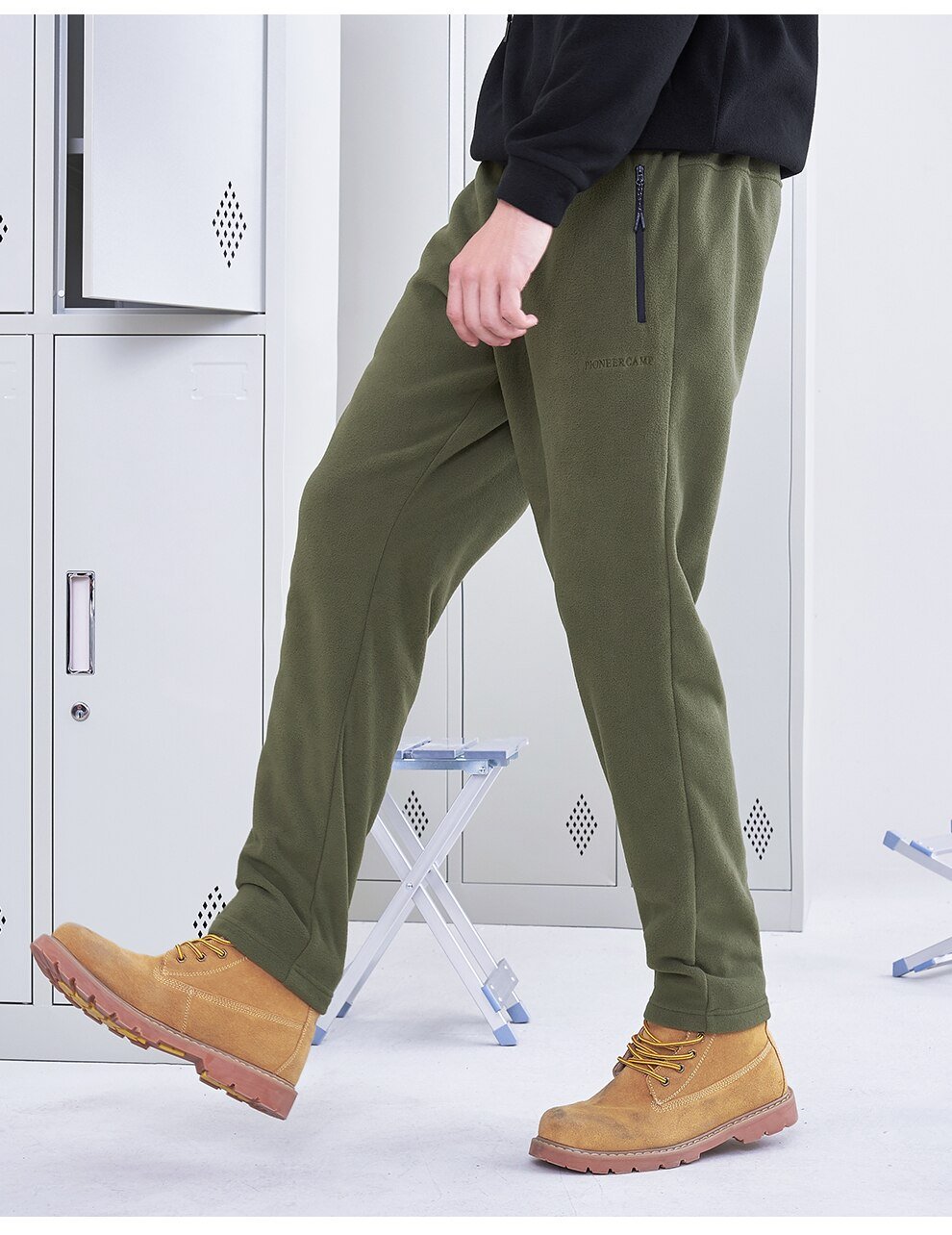 mens warm fleece pants